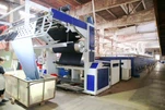 Máquina de configuração de toalha